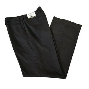 Edwards BLACK Ladies Synergy Flat Front Dress Pants Size 14 UL Uniform Work 8526